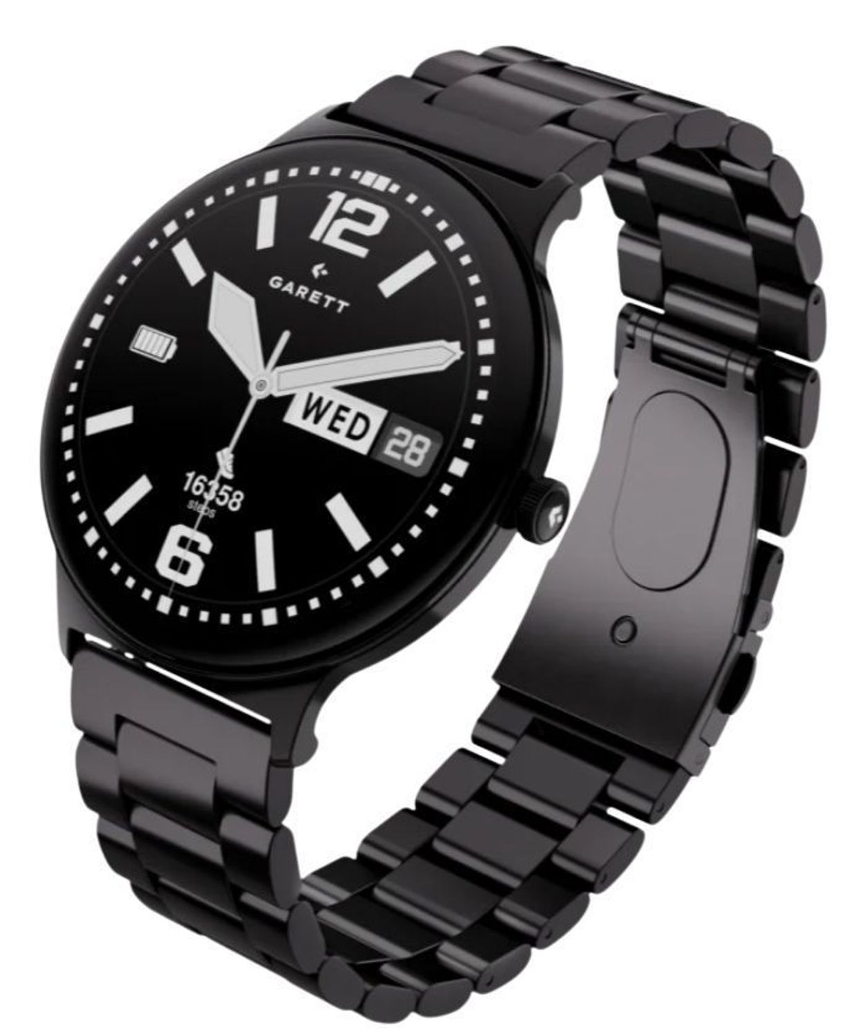 Smartwatch męski Garett Quantum Glow czarny stalowy AMOLED 1,43″ + pasek skórzany (7).jpg